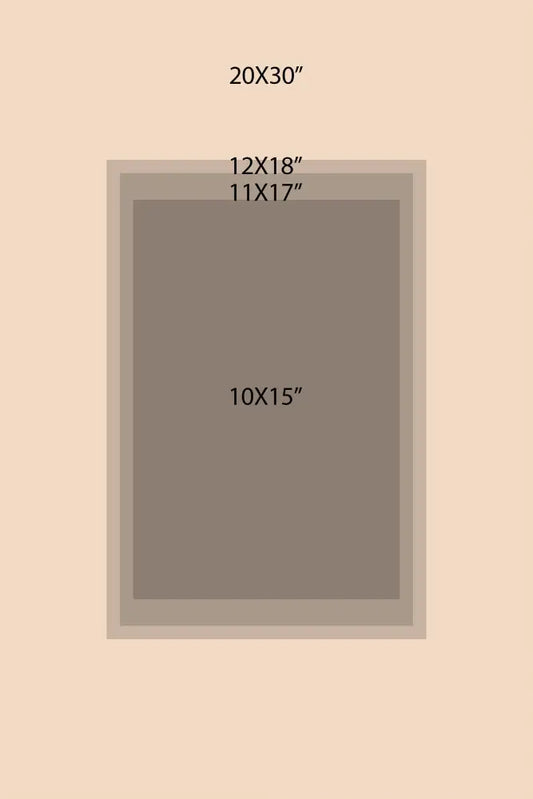 Nine Of Pentacles Tarot Card Print No Frame Poster by My Store