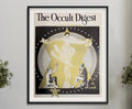 Occult Digest Cover Print Poster No Frame Esoteric Wall Art for Collectors and Enthusiasts by My Store