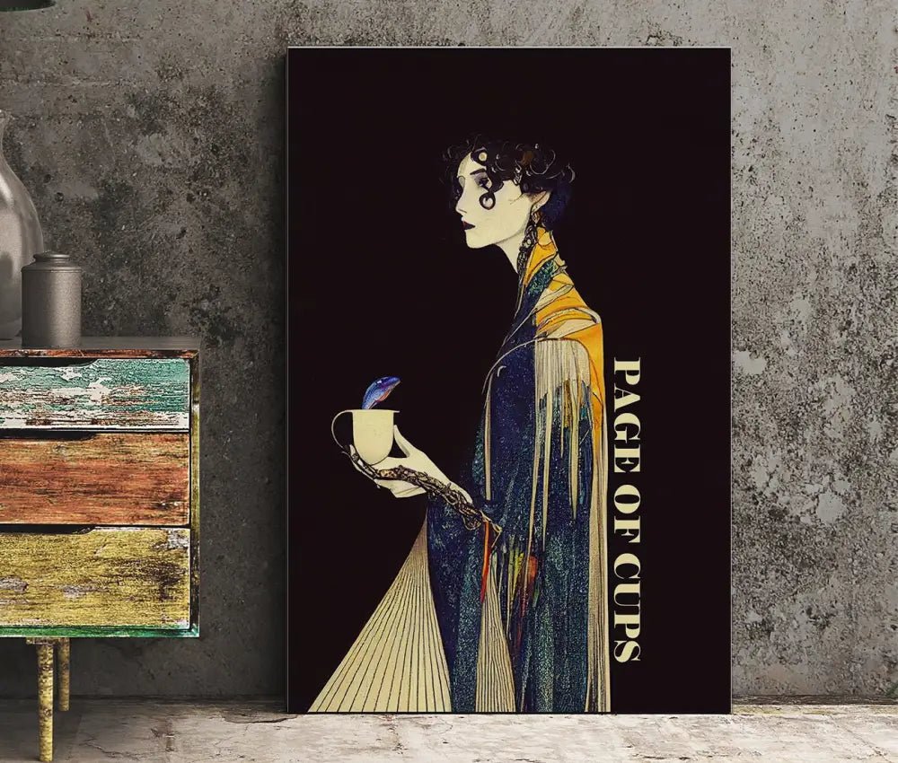 Page of Cups Tarot Card Poster No Frame by My Store