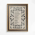Patience Taught by Nature - Poetry Print - Inspirational - Vintage Art Print -