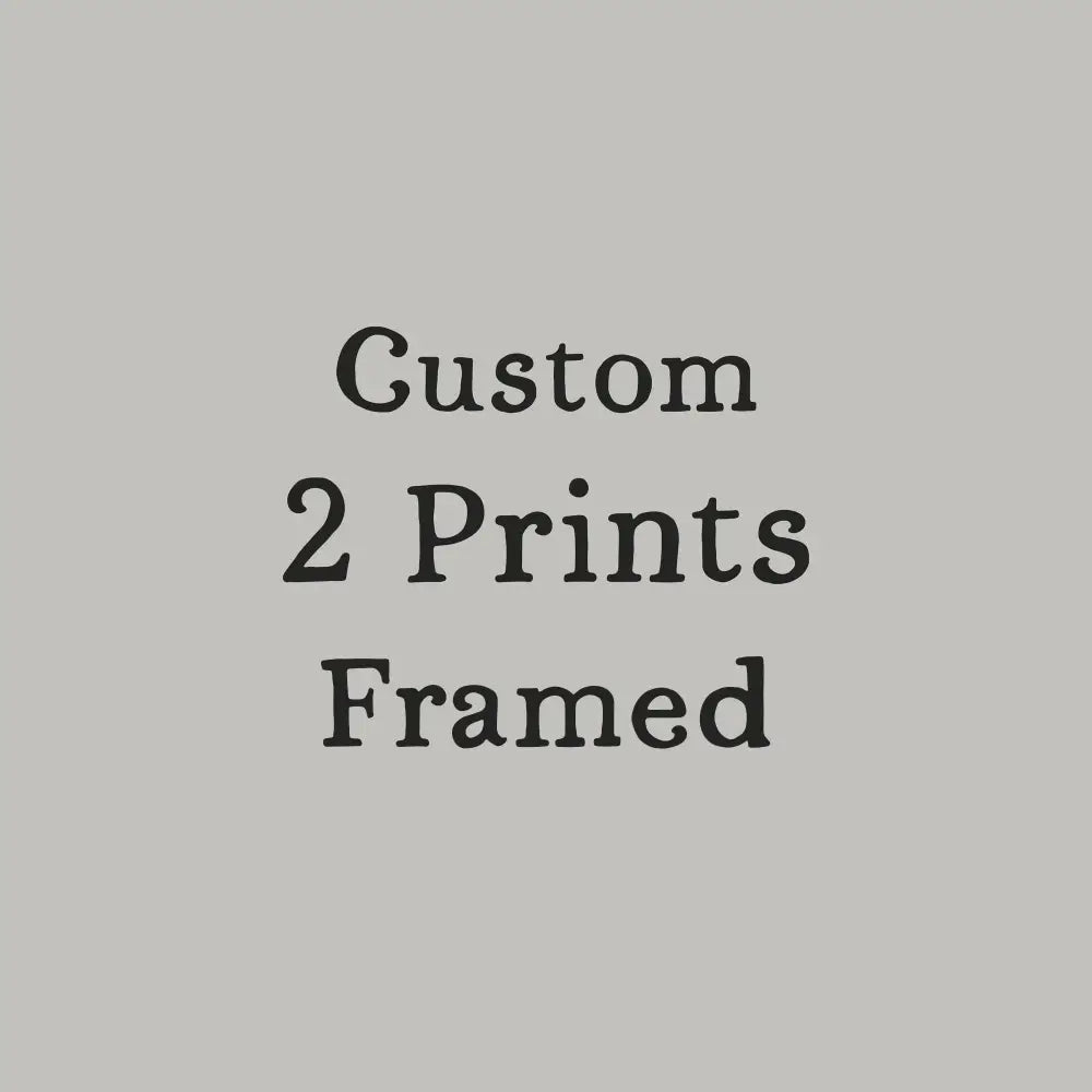Set of 2 Framed Prints for a Gallery Wall