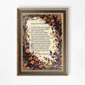 Shakespeare Poem The Song Of The Witches Art Print Autumn Poetry On Archival Paper by My Store