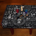 Tarot Altar Cloth Alchemy Design Cotton Spirit Cloth by My Store