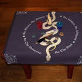Tarot Altar Cloth As Above So Below Purple Gold by My Store