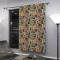 Tarot Card Curtains - Vintage-Inspired - Tarot Card Pattern - DesignBohemian