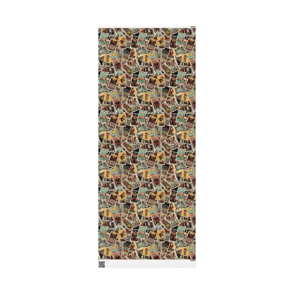 Tarot Wrapping Paper Rider Waite Gift Wrap Halloween Birthday Gifts Holiday Wrapping Scattered Tarot Cards Paper Roll