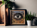 The All Seeing Eye Print Eye of Providence Poster Art No Frame for Spiritual Home Office Decor by My Store
