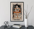 The Chariot Tarot De Marseille Card Print No Frame Poster by My Store