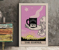 The Coffee Tarot Card Poster No Frame Unique Card Print by My Store