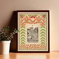 The Empress Print Vintage Shabby Chic Tarot Poster Home Decor Nouveau Tarot Card Art Print by My Store