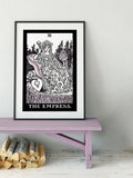 The Empress Tarot Card Print No Frame Poster by My Store