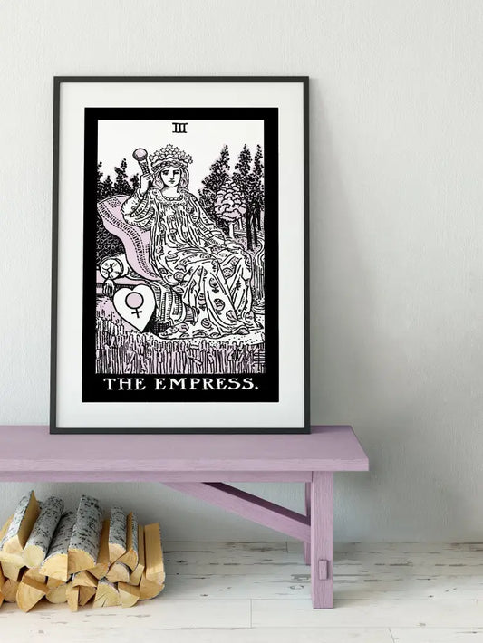 The Empress Tarot Card Print No Frame Poster by My Store