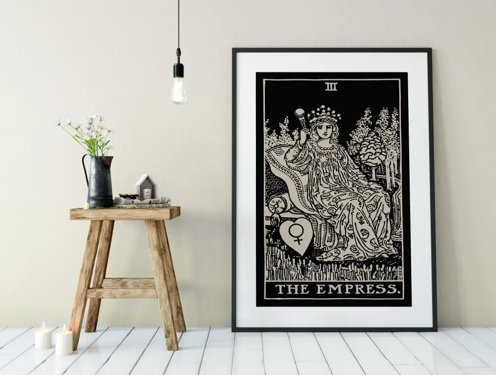 The Empress Tarot Card Print No Frame by My Store