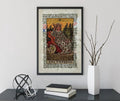 The Empress Tarot Card Print Poster No Frame Elegant Empress Wall Art For Calm Spaces by My Store