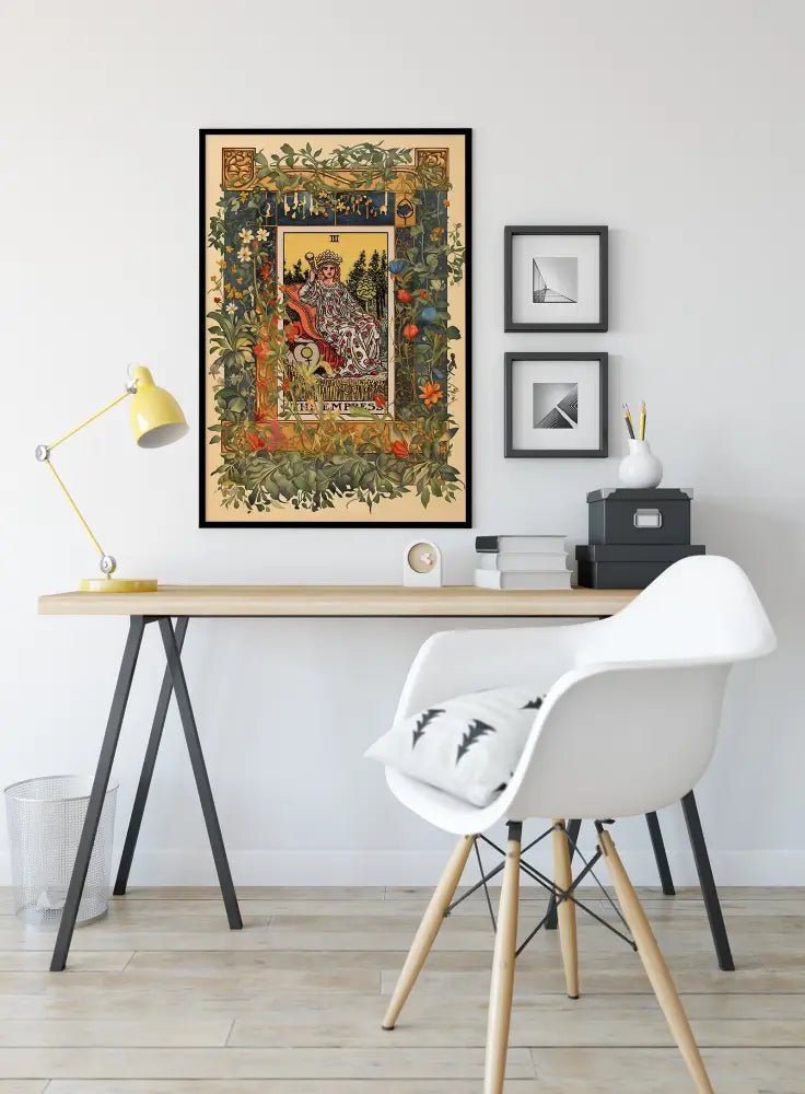 The Empress Tarot Card Print Poster No Frame Wall Art Decor For Abundant Feminine Energy by My Store