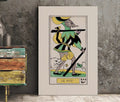 The Fool French Tarot Print Oswald Wirth Style Poster by My Store