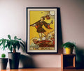 The Fool Painted Tarot Card Print No Frame Poster Art For Wall Decor Enthusiasts And Tarot Lovers by My Store