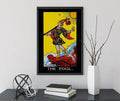 The Fool Tarot Card Print Bright Colorway Poster No Frame Wall Art For Tarot Collectors by My Store