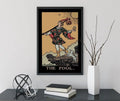 The Fool Tarot Card Print Darker Colorway Poster No Frame Wall Art For Collectors by My Store