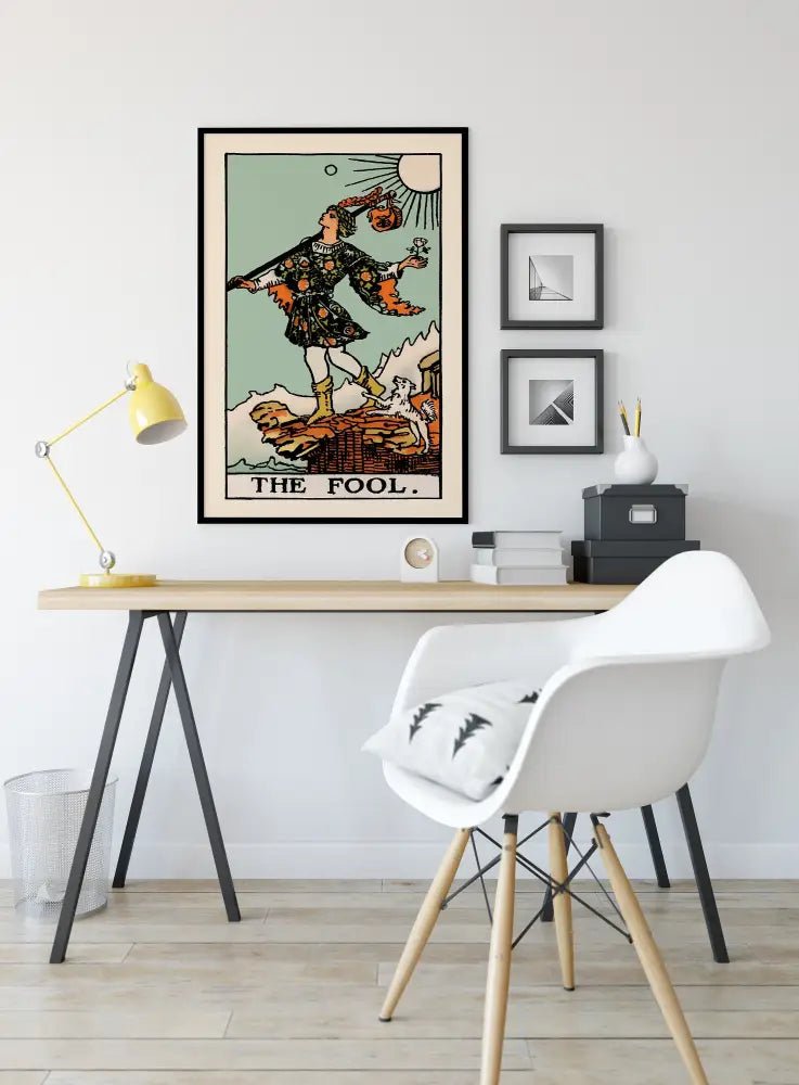 The Fool Tarot Card Print No Frame Poster Art Decor by My Store