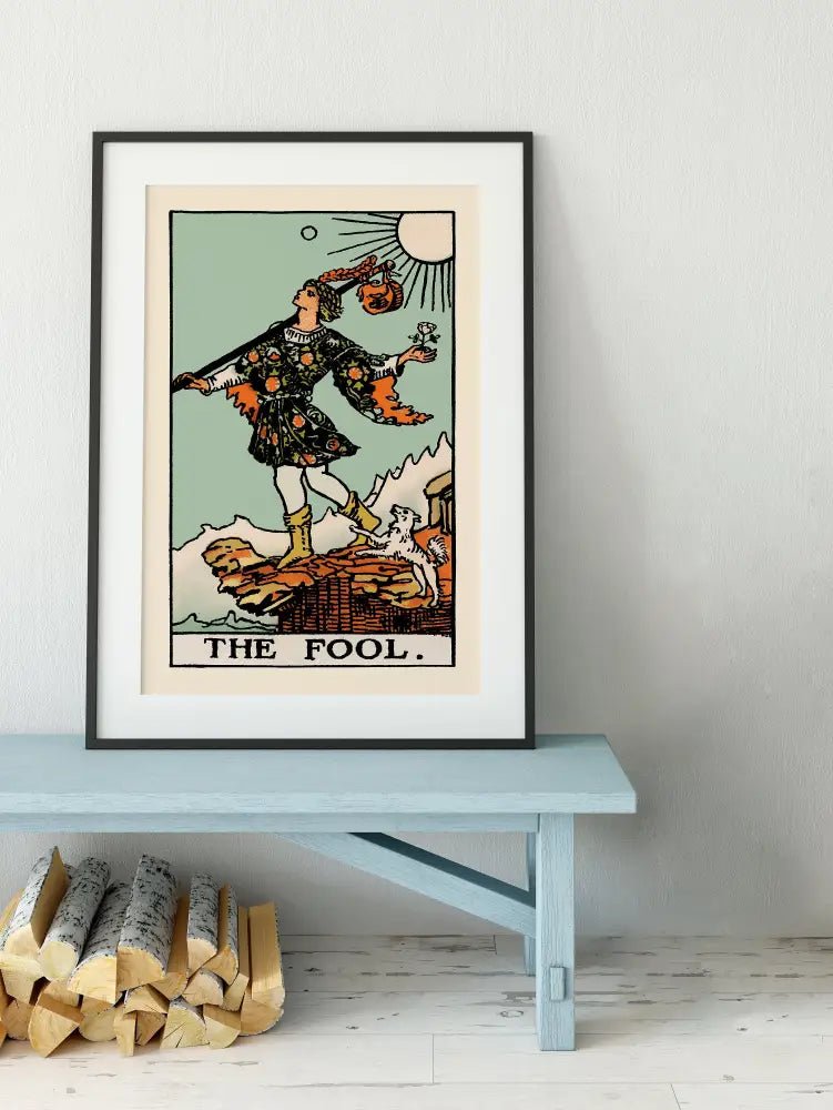 The Fool Tarot Card Print No Frame Poster Art Decor by My Store
