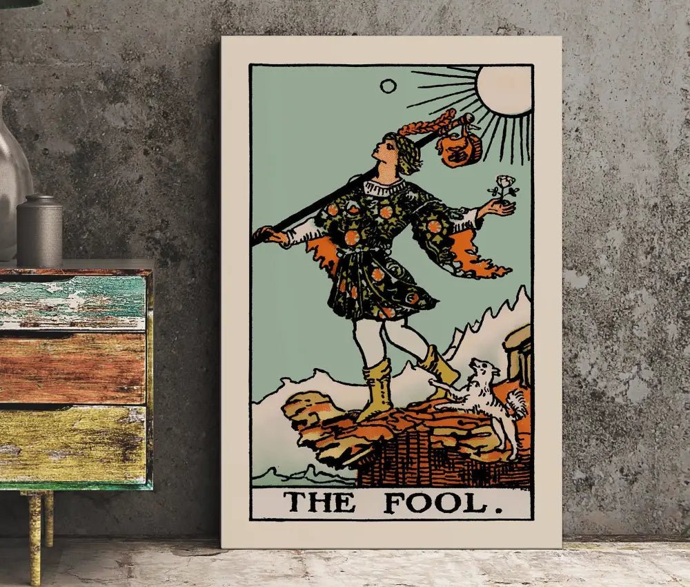 The Fool Tarot Card Print No Frame Poster Art Decor by My Store