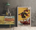 The Fool Tarot Card Print Unframed Poster No Frame Elegant Tarot Wall Art For Collectors by My Store