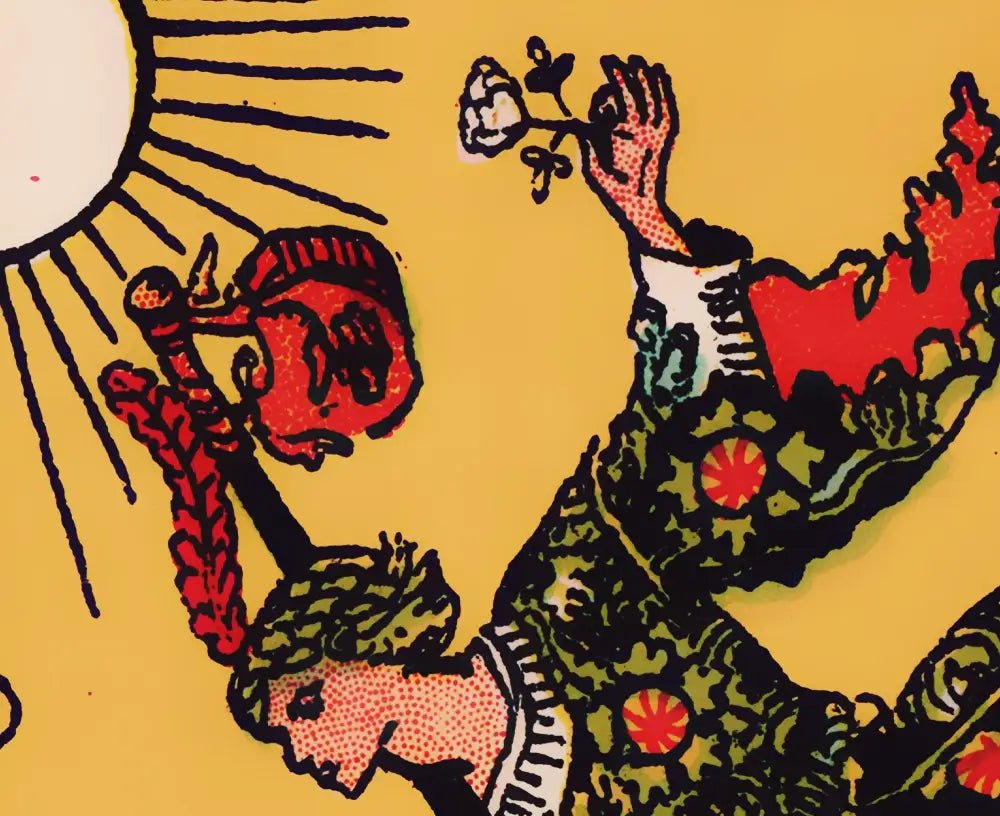 The Fool Tarot Card Print Unframed Poster No Frame Elegant Tarot Wall Art For Collectors by My Store
