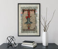 The Hanged Man Tarot Card Poster No Frame Art by My Store