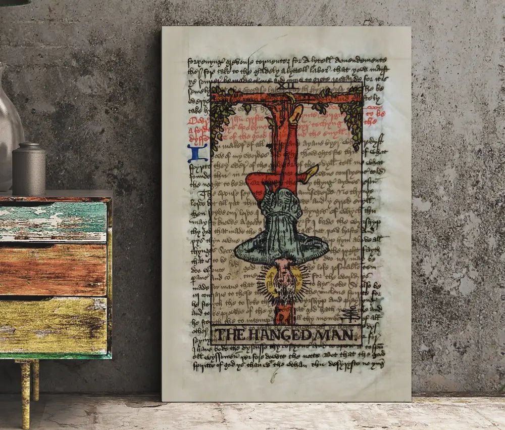 The Hanged Man Tarot Card Poster No Frame Art by My Store