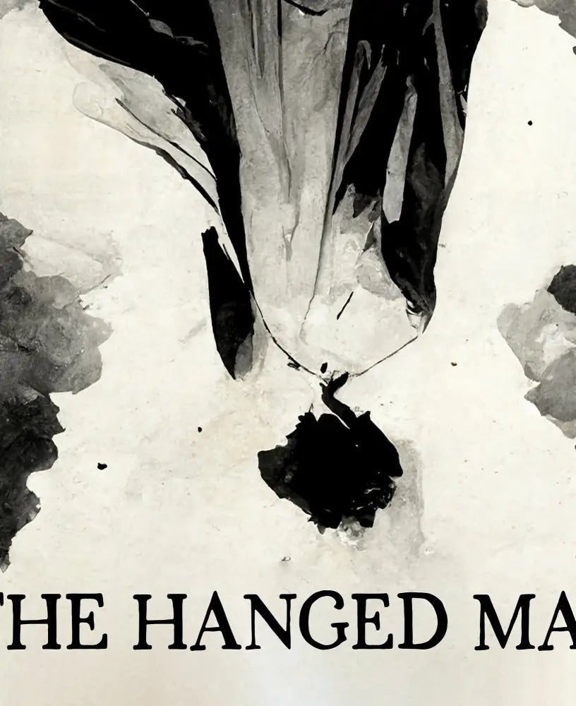 The Hanged Man Tarot Card Print No Frame Poster Art For Elegant Home And Office Decor by My Store