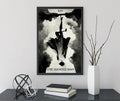 The Hanged Man Tarot Card Print No Frame Poster Art For Elegant Home And Office Decor by My Store