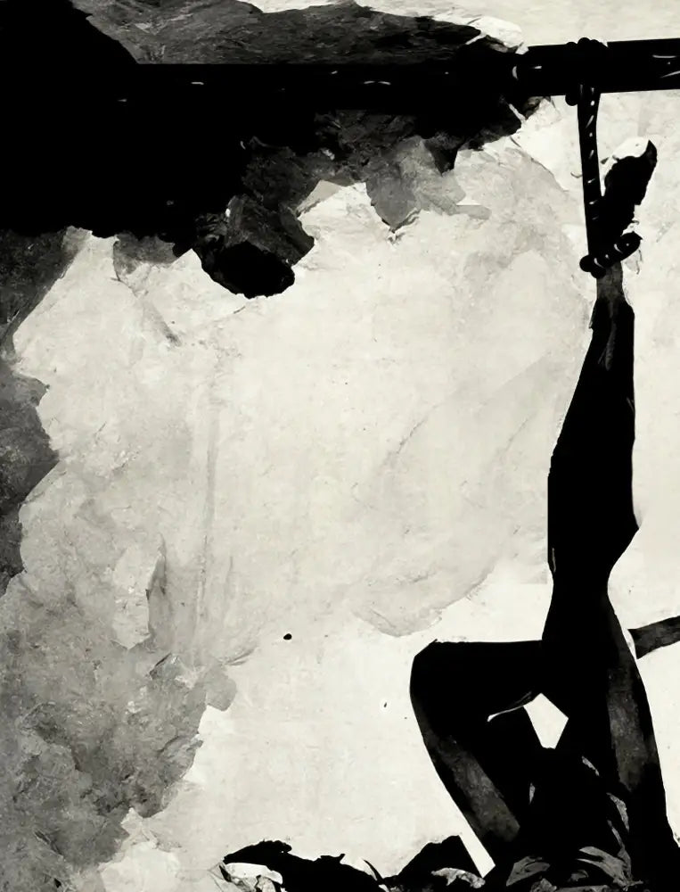 The Hanged Man Tarot Card Print No Frame Poster Art For Elegant Home And Office Decor by My Store