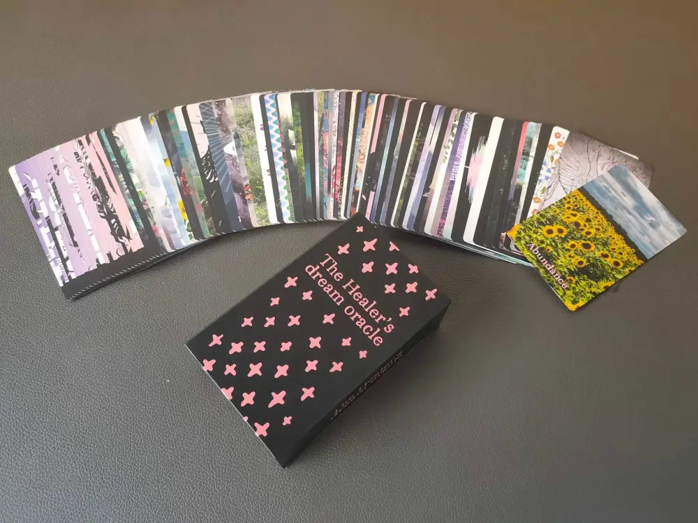 The Healers Dream Oracle Deck 100 Cards Holographic Guidebook by My Store