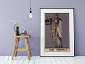 The Hermit Harvest Tarot Card Print For Dorm Decor Mystical Wall Art By Printagrams by My Store