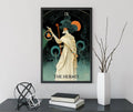 The Hermit Tarot Card Print No Frame by My Store