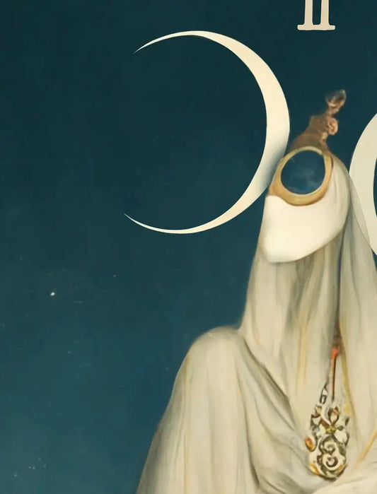 The High Priestess Tarot Card Print No Frame by My Store