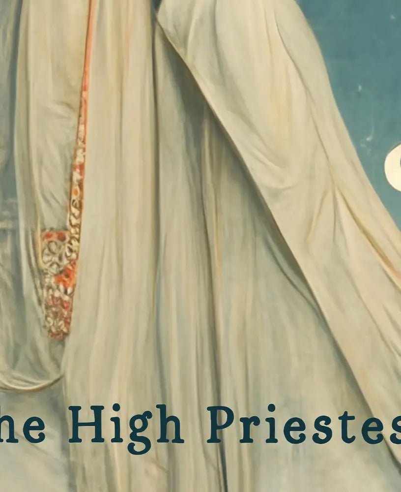 The High Priestess Tarot Card Print No Frame by My Store