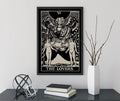 The Lovers Tarot Card Print No Frame Poster by My Store