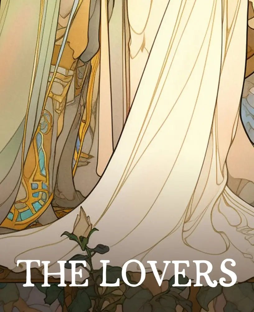 The Lovers Tarot Card Print No Frame Wall Poster For Home Decor Romance And Harmony by My Store