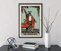 The Magician Tarot Card Print Blue Sky No Frame by My Store
