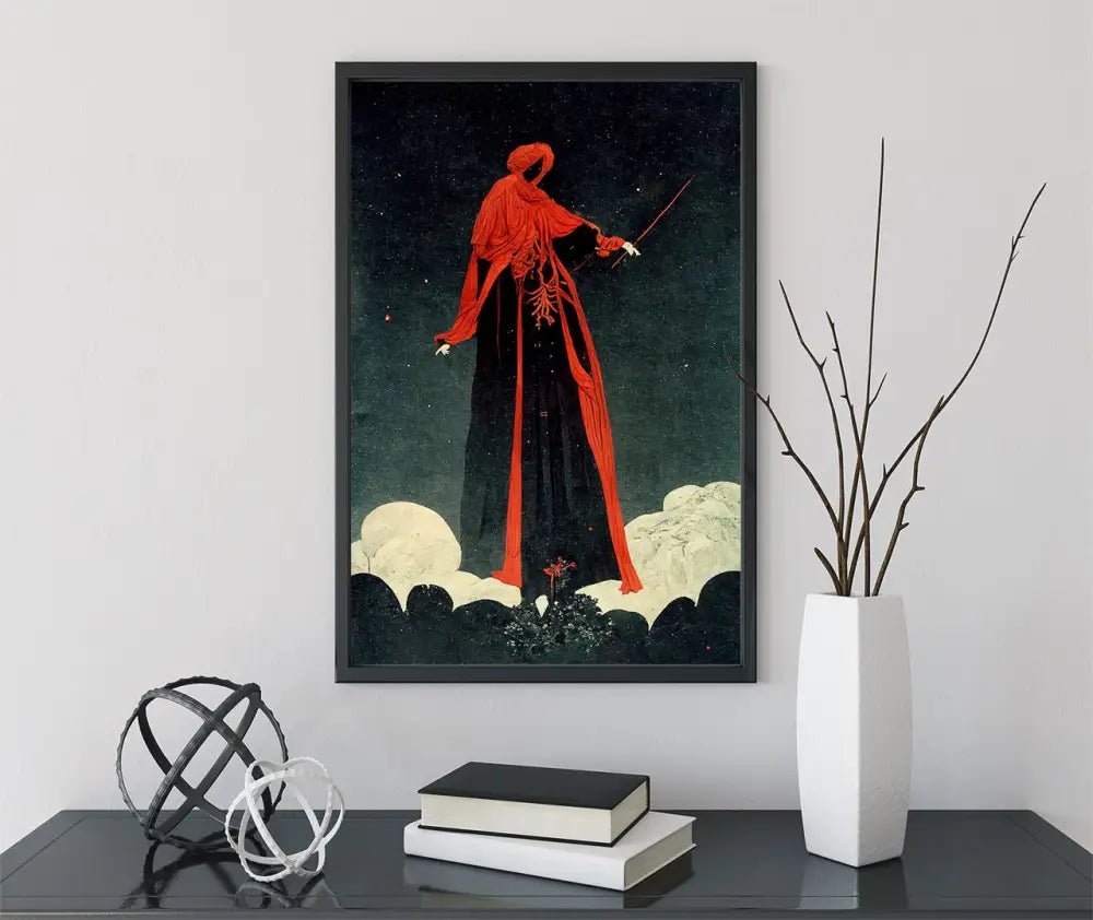 The Magician Tarot Card Print No Frame Poster Art by My Store