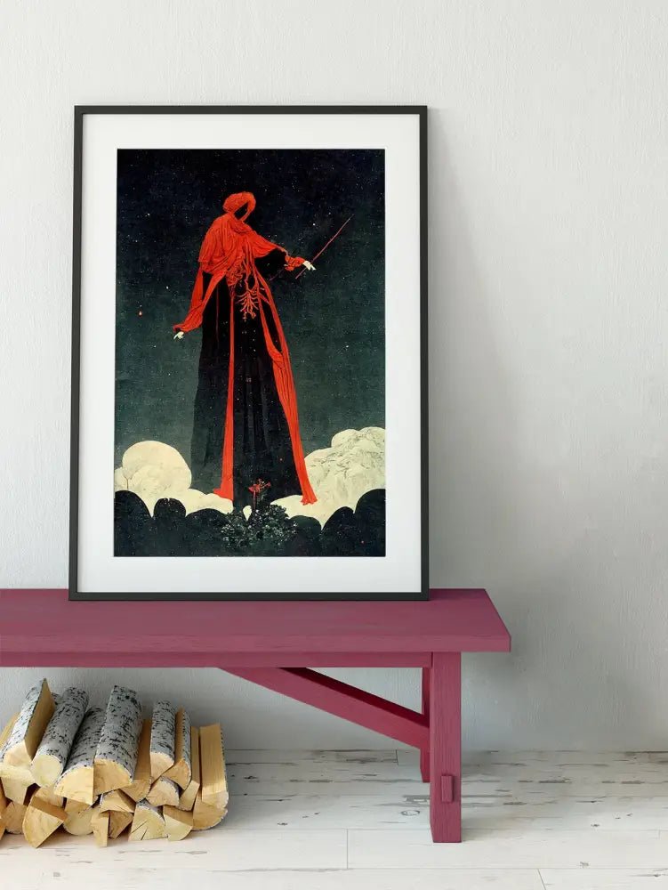 The Magician Tarot Card Print No Frame Poster Art by My Store
