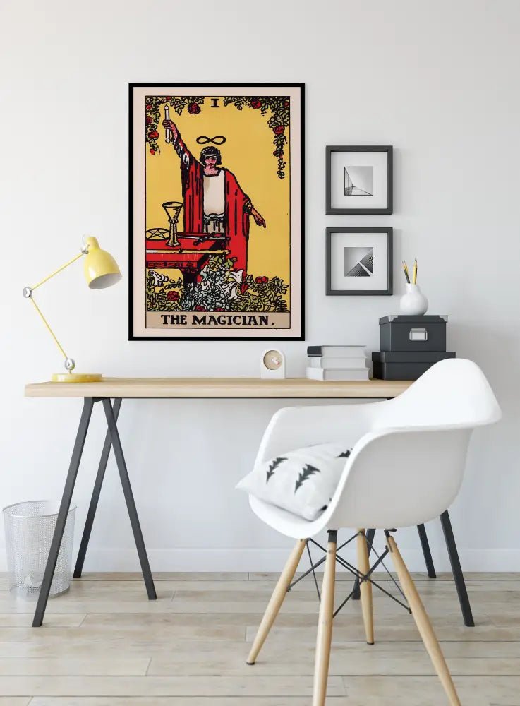 The Magician Tarot Card Print No Frame Poster by My Store