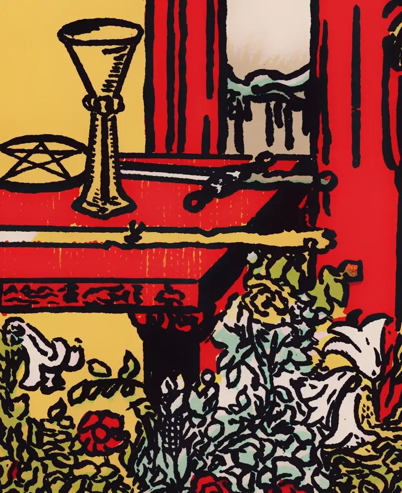 The Magician Tarot Card Print No Frame Poster by My Store
