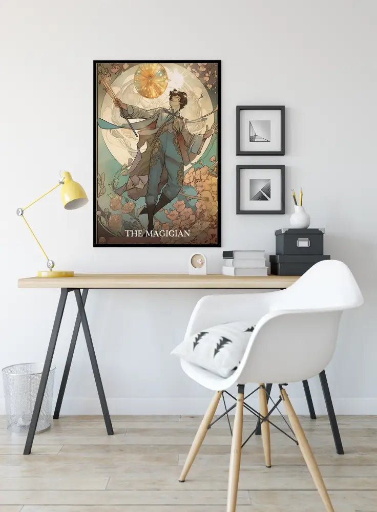 The Magician Tarot Card Print No Frame Poster by My Store