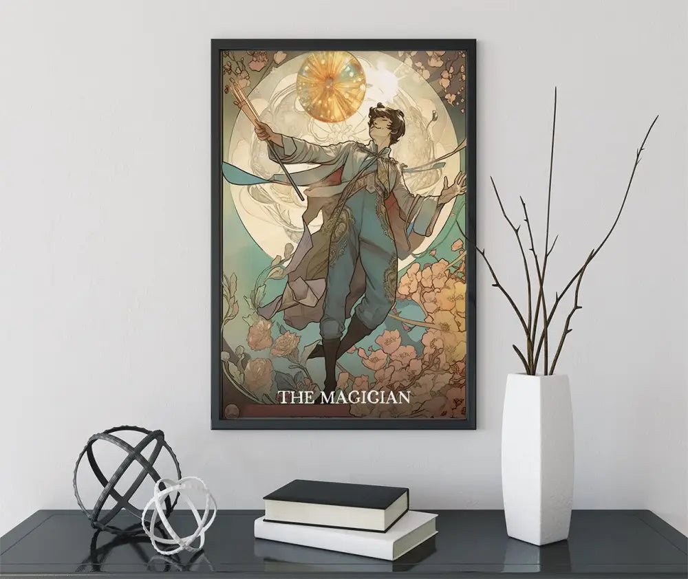 The Magician Tarot Card Print No Frame Poster by My Store