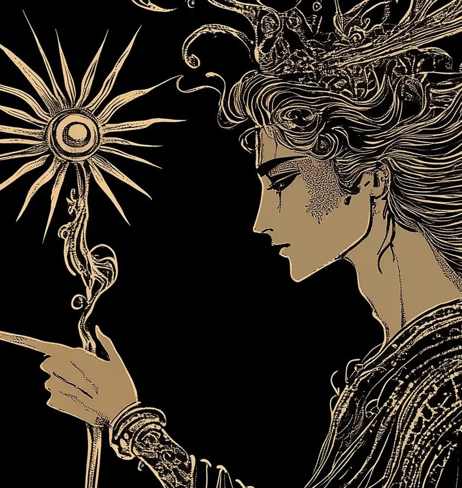 The Magician Tarot Card Print No Frame by My Store