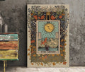 The Moon Tarot Card Print Mystical Moon Poster No Frame by My Store