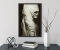 The Mummy Print Unframed Classic Monsters Halloween Art No Frame Poster For Spooky Home Decor by My Store